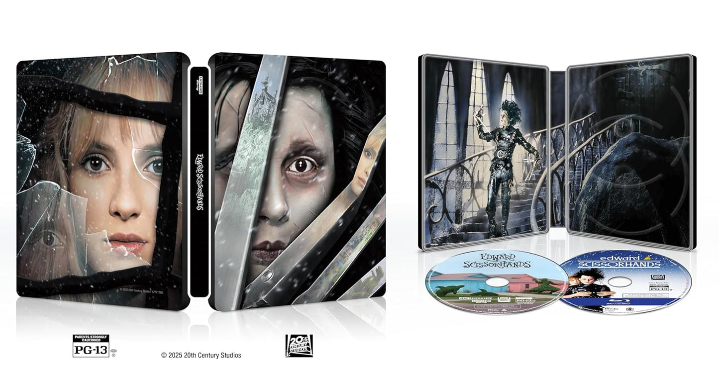 Edward Scissorhands - Limited Edition Steelbook (4K Ultra HD + Blu-ray + Digital)