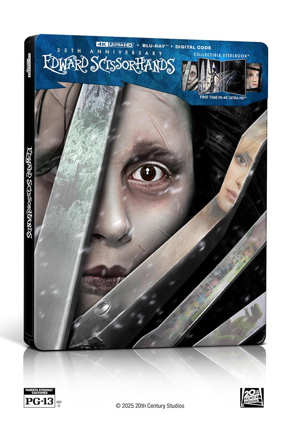 Edward Scissorhands - Limited Edition Steelbook (4K Ultra HD + Blu-ray + Digital)
