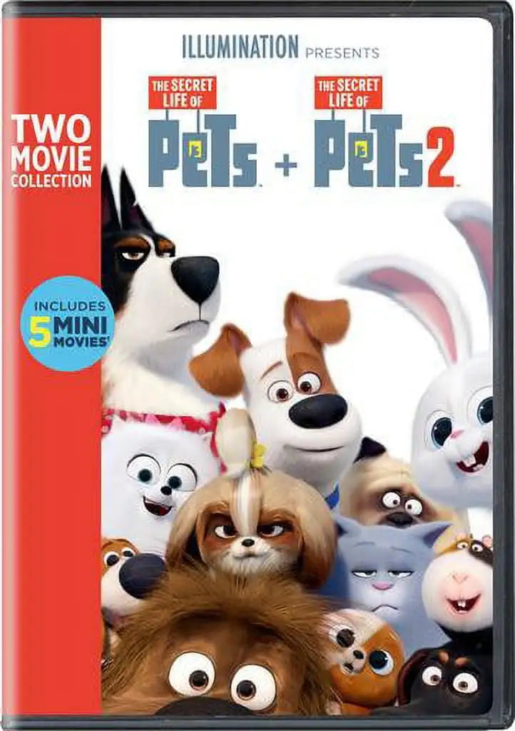 The Secret Life of Pets 2-Movie Collection (DVD)