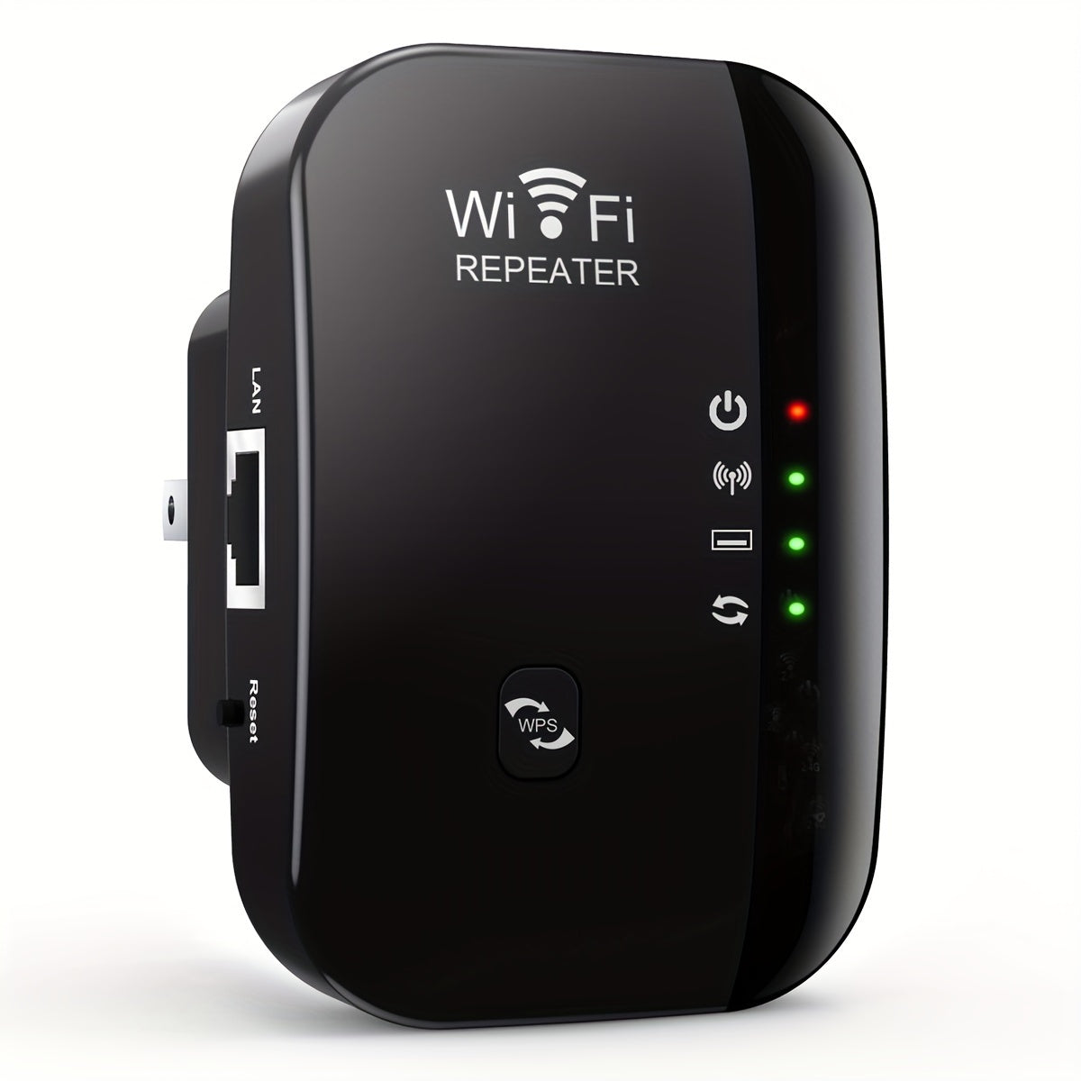 Long Range WiFi Booster Repeater - Wireless Signal Amplifier for Whole Home Coverage with Ethernet Port and Stable Internet Connection - Premium  from Lizard Vigilante - Just $11.99! Shop now at Lizard Vigilante