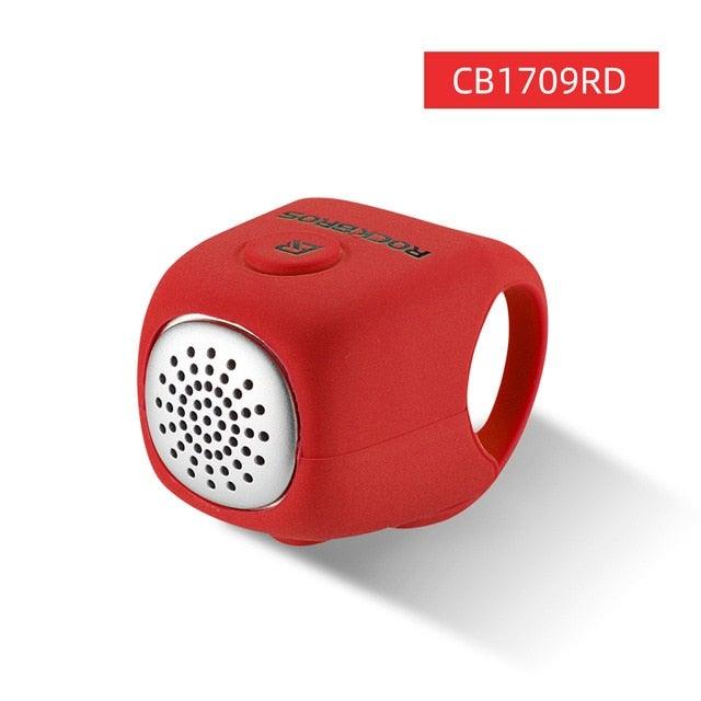 Electric Cycling Bell 90 dB Horn Rainproof  Bicycle Handlebar Silica Gel Shell Ring Bike Bell Bicycle Accessories Electric Cycling Bells Water-Resistant Cycling Bells Horn Loud Bicycle Horns Bicycle Accessories