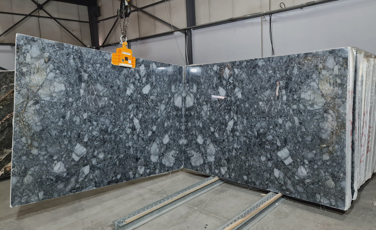 Elegance Black Bookmatching Marble Slabs Polished -Full Truckload