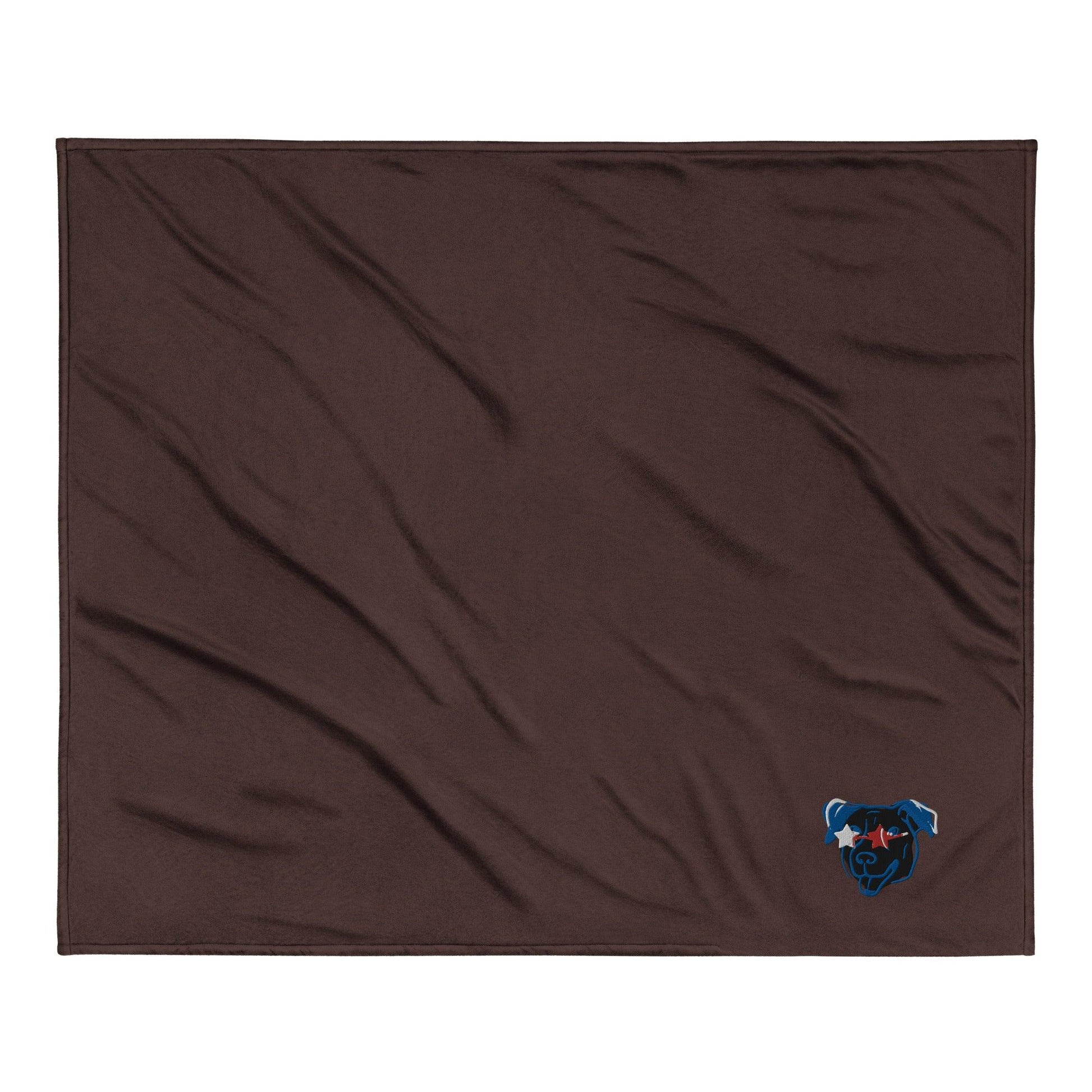 Patriotic Puppy Premium sherpa blanket - Lizard Vigilante