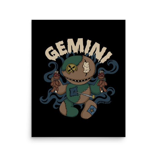 Gemini Voodoo Doll Poster