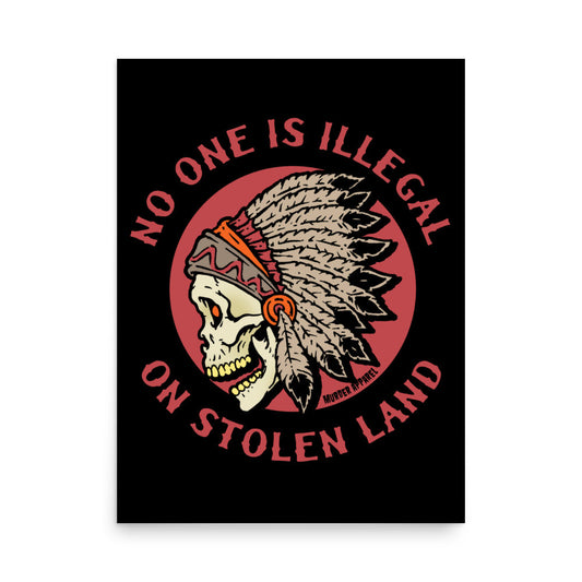 No One Is Illegal Poster