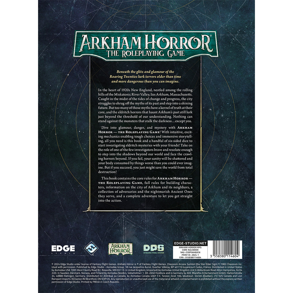 Arkham Horror RPG Corebook