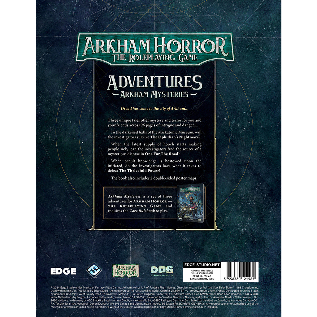 Arkham Horror RPG: Arkham Mysteries