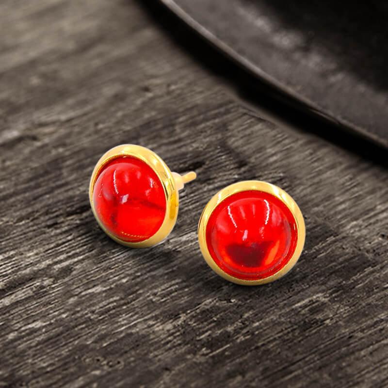 Evil Eye Stainless Steel Earrings