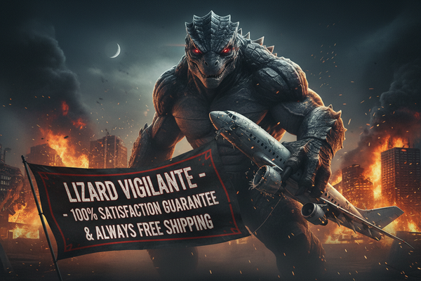 excellent all the way but make it like he's crushing the plane and the city is burning