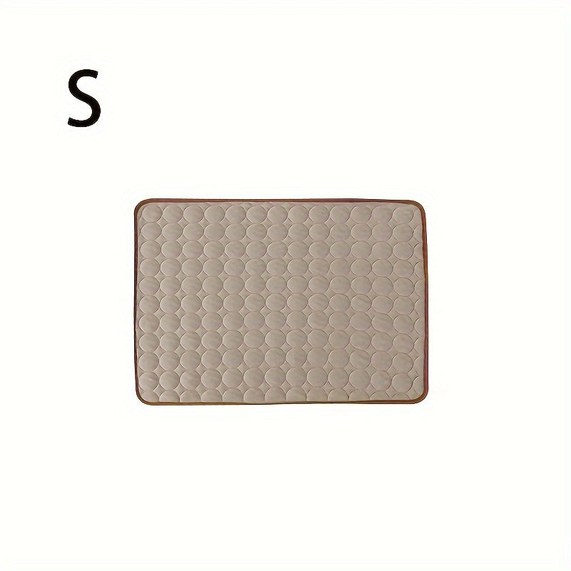 Ultimate Cooling Pet Bed Mat - Self-Cooling, Breathable, Summer Heat Relief, Orthopedic Support, Comfortable Sleeping Blanket for Dogs - Perfect for Hot Weather, Outdoor, and Indoor Use