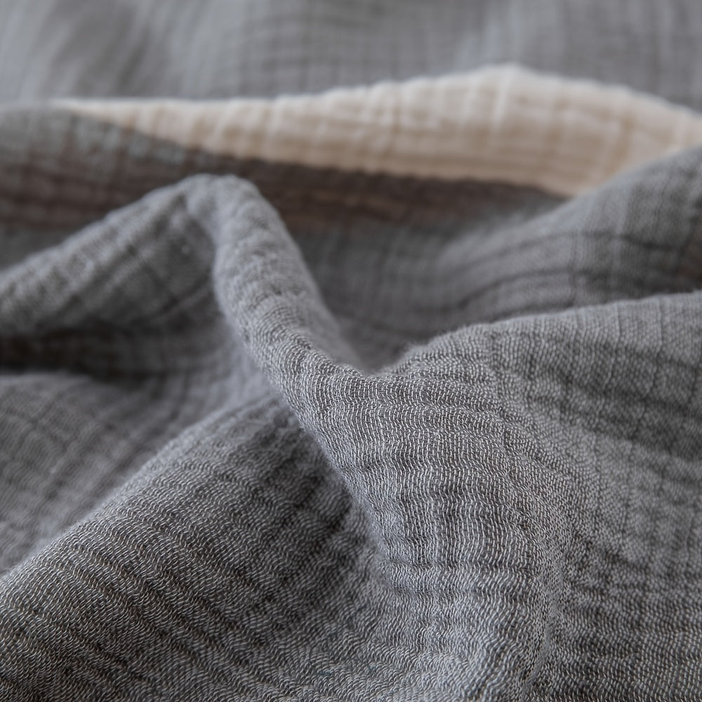 1pc Muslin Blankets, 4-Layer Muslin Functional blanket, Lightweight Soft Breathable Bedding Blanket, Throw Blanket For Couch, Nap, Picnic, All Season