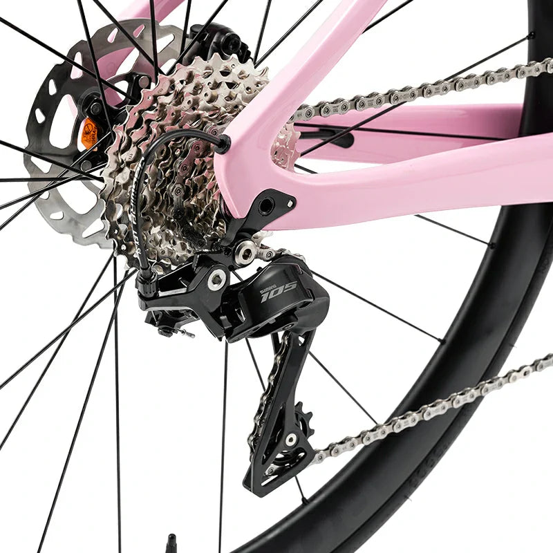 PGZ - Carbon Fiber Road Bike – Pink