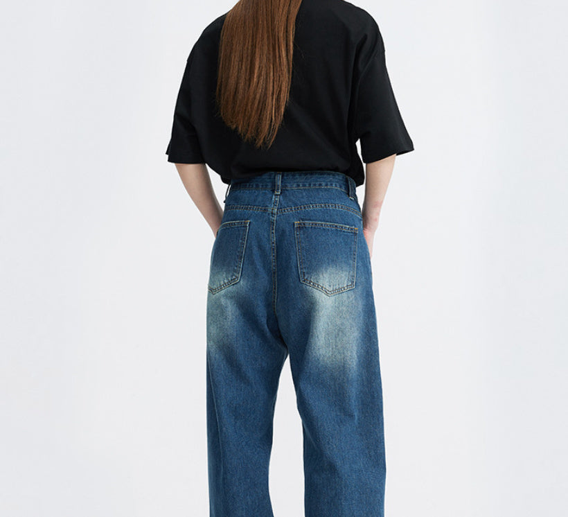 Fashion Loose Cool Vintage Jeans For Men