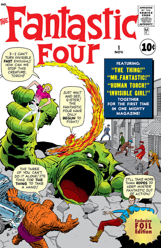 [FOIL] Fantastic Four #1 Facsimile Edition Foil Variant [New Printing] Cb  (01/08/2025)