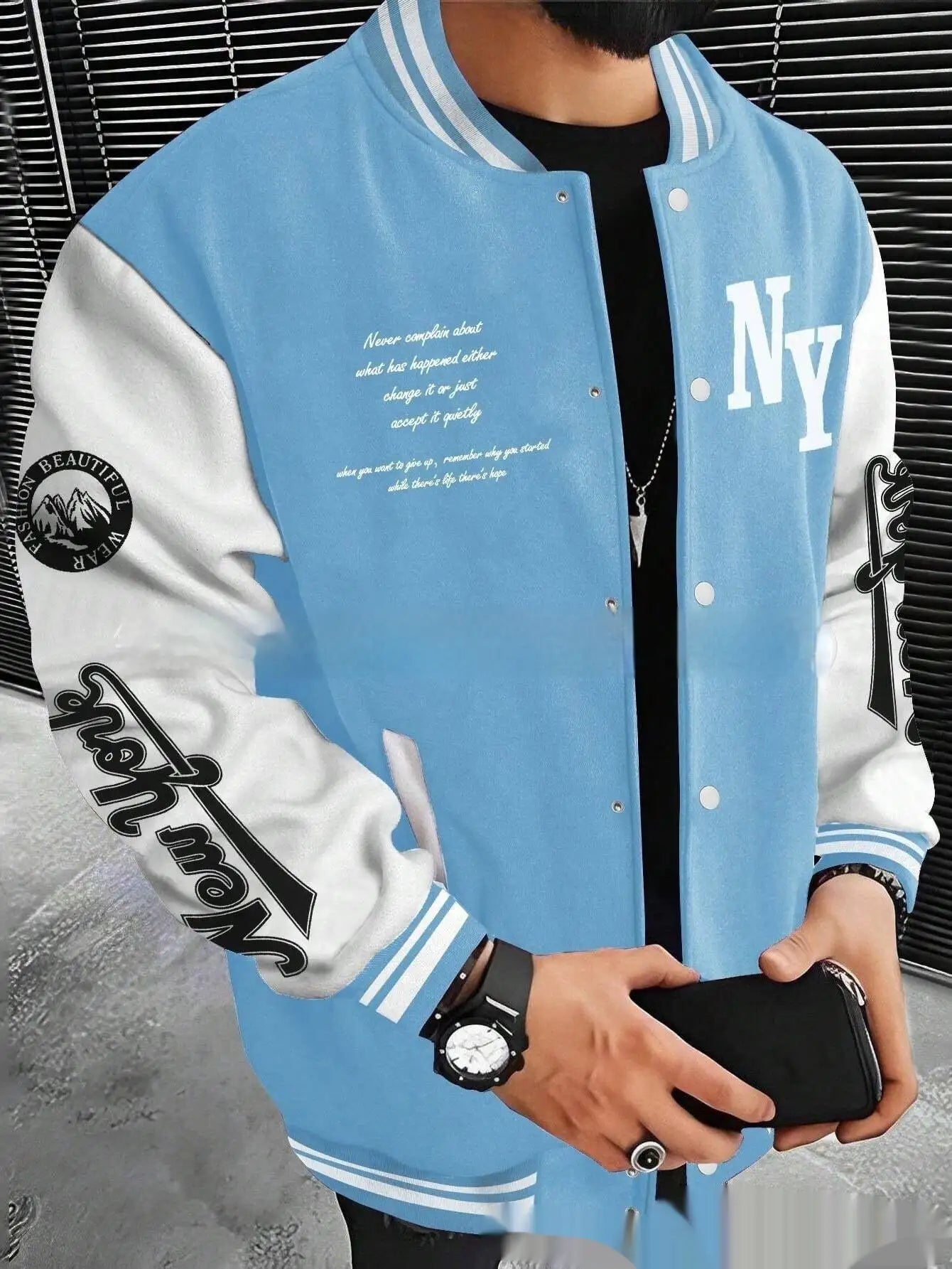 Baseball Uniform Jacket Coat Cardigan