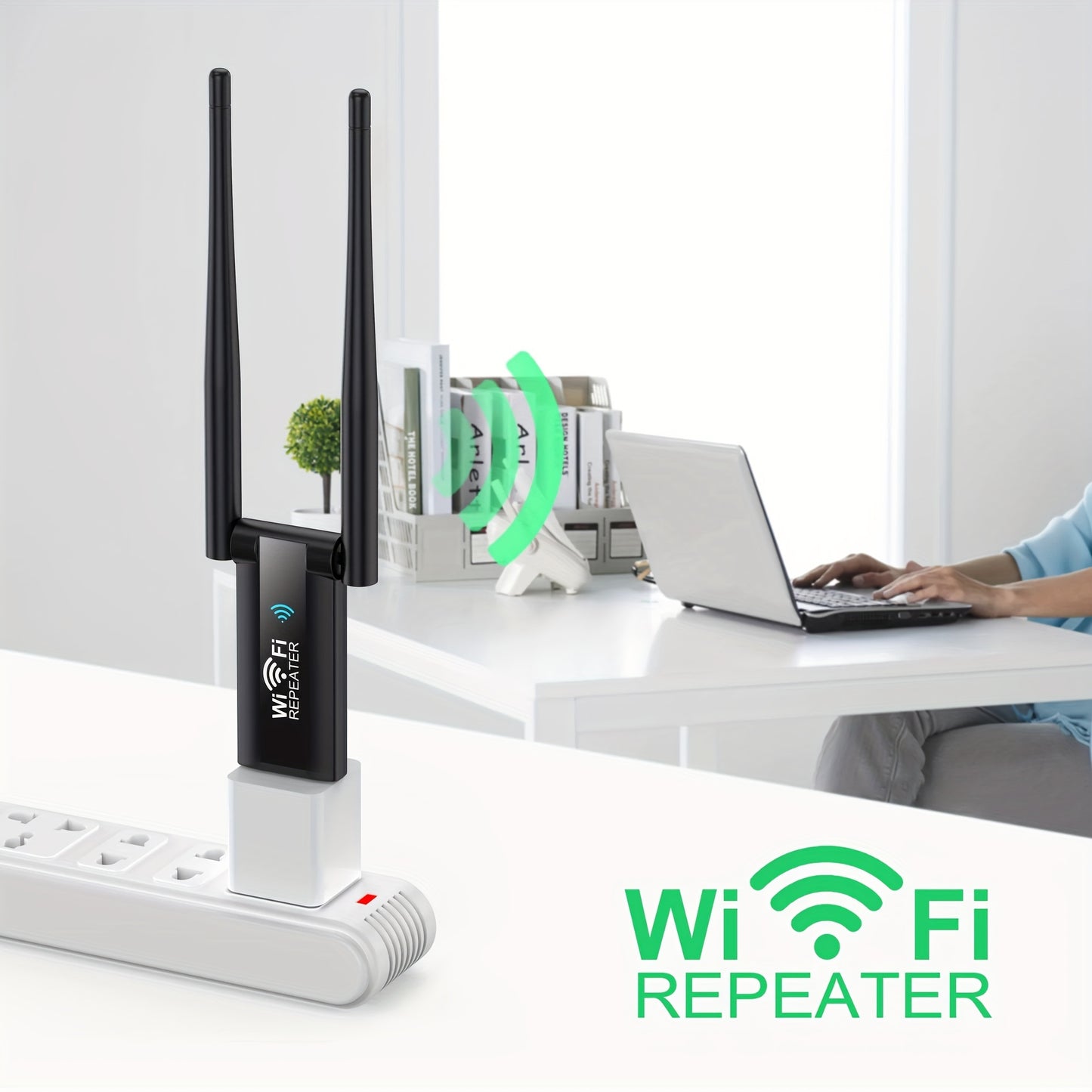 USB Wi-Fi Repeater: Boost Your Network Signal with 300Mbps Speed - Plug and Play - Premium  from Lizard Vigilante - Just $8.99! Shop now at Lizard Vigilante