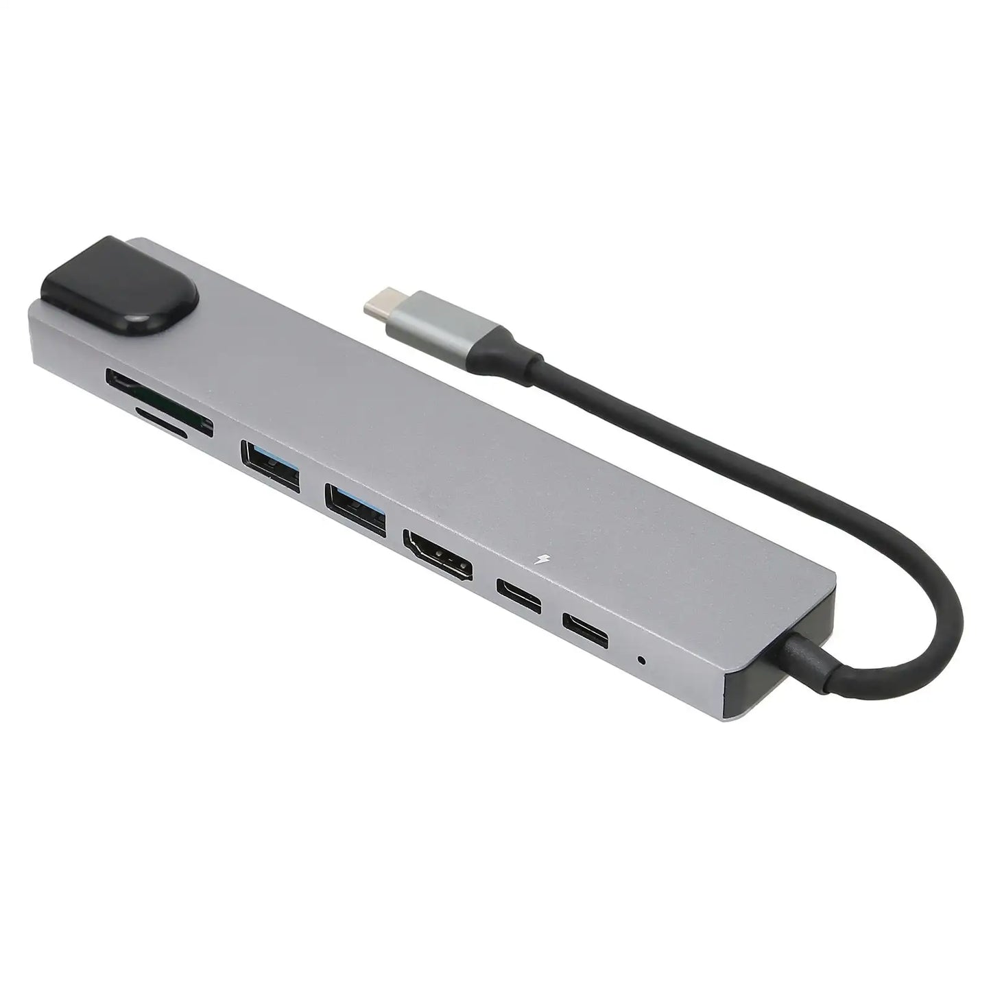 Docking Hub 8 in 1 Type‑C to High‑Definition Multimedia Interface USB PD Expansion Dock for Transfer Data