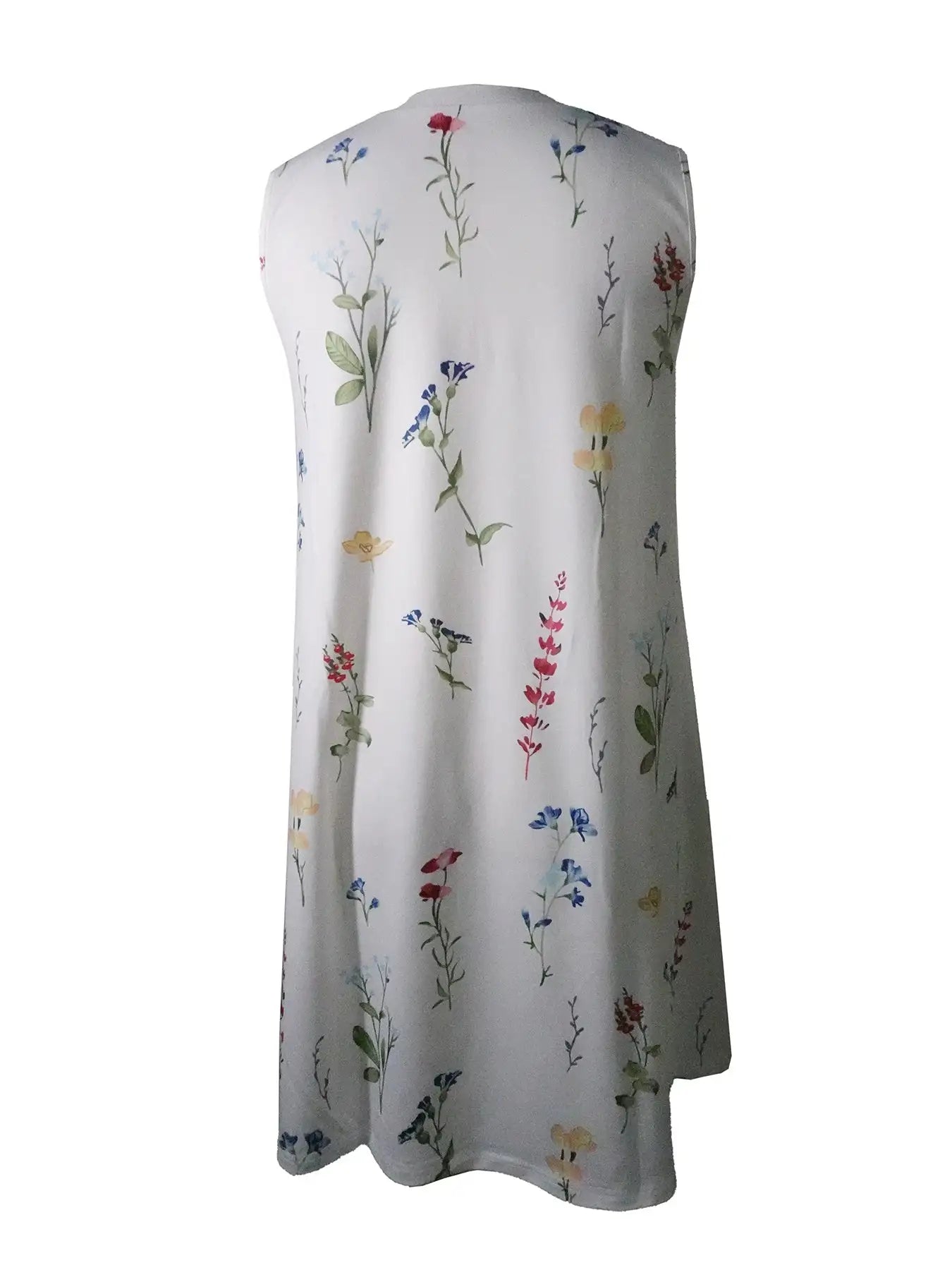 Ladies' Square Collar Printed A-list Fashionable Dress