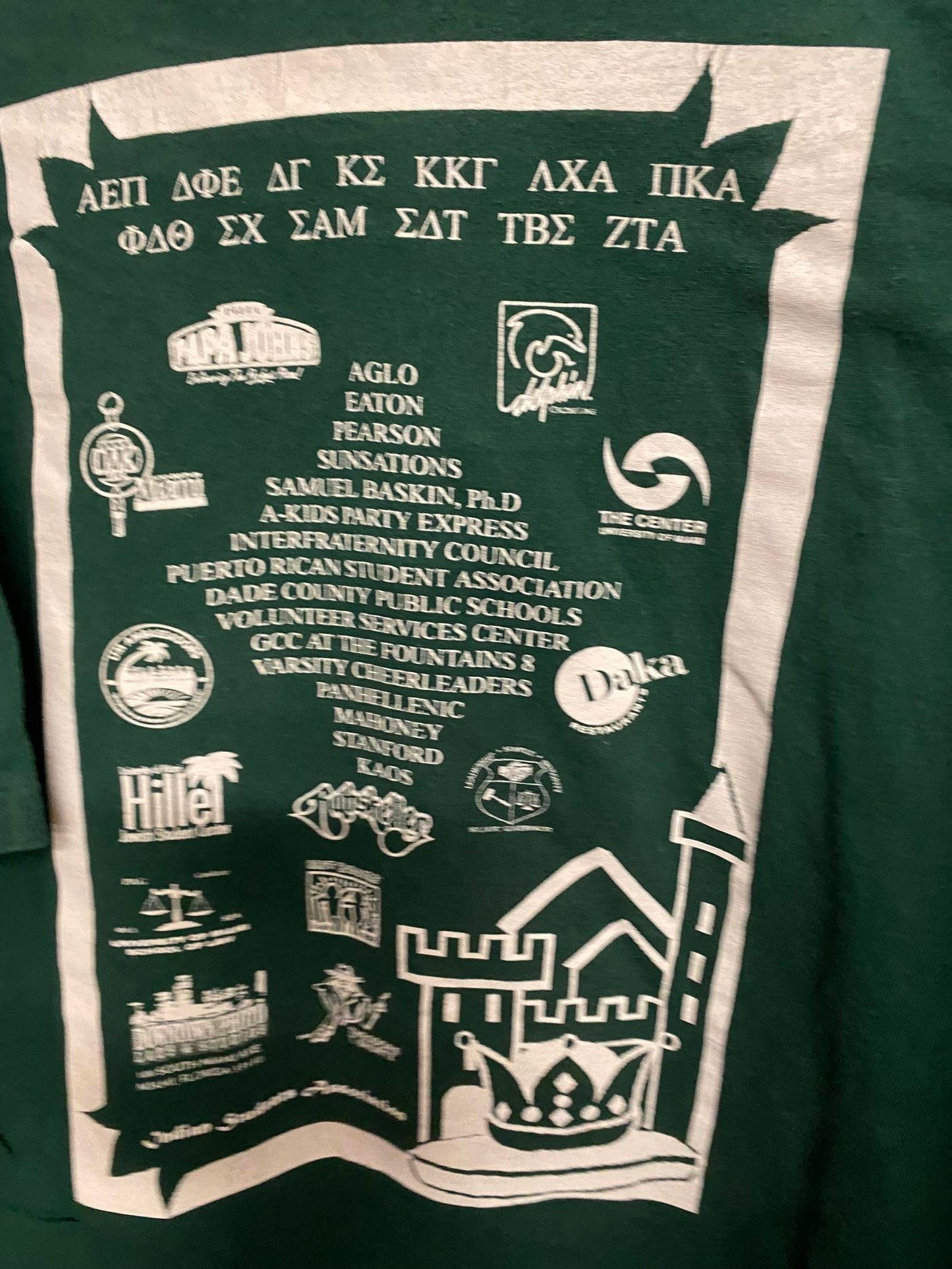 Vintage University of Miami 1997 T-shirt - Pelican @ Disney