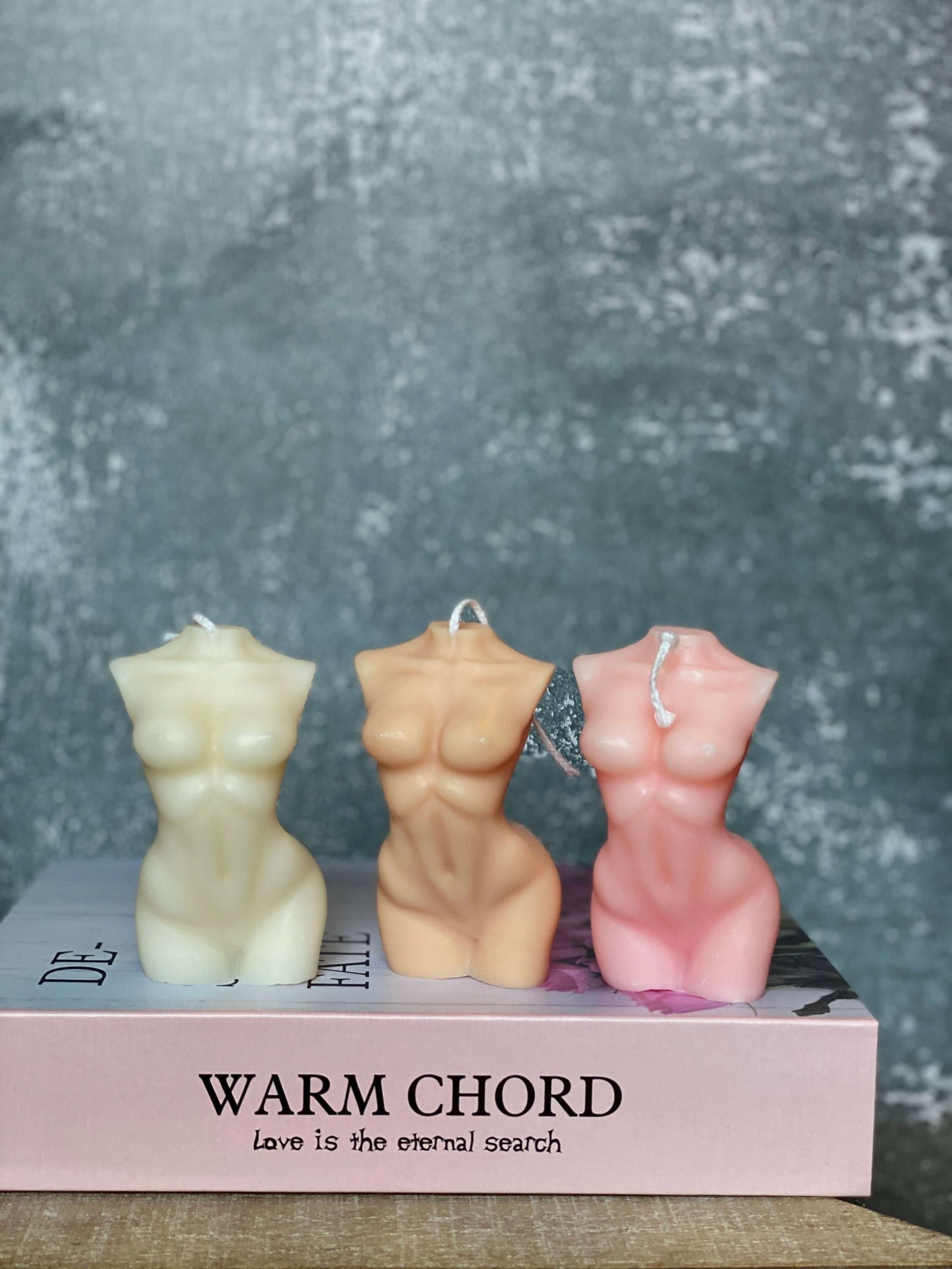 Female Body Candle - Artistic Soy Wax Scented Candle for Elegant Home Decor