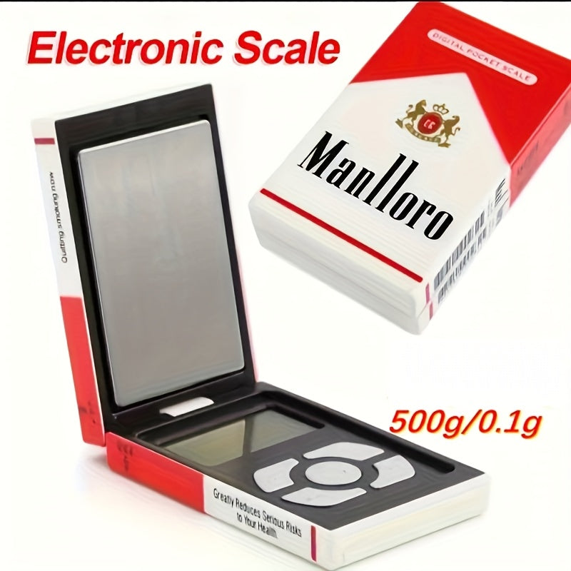 500g High-Precision Mini Digital Pocket Scale - 0.1g Accuracy for Jewelry and Gram Measurement, Compact Case - Premium scale from Lizard Vigilante - Just $17.99! Shop now at Lizard Vigilante