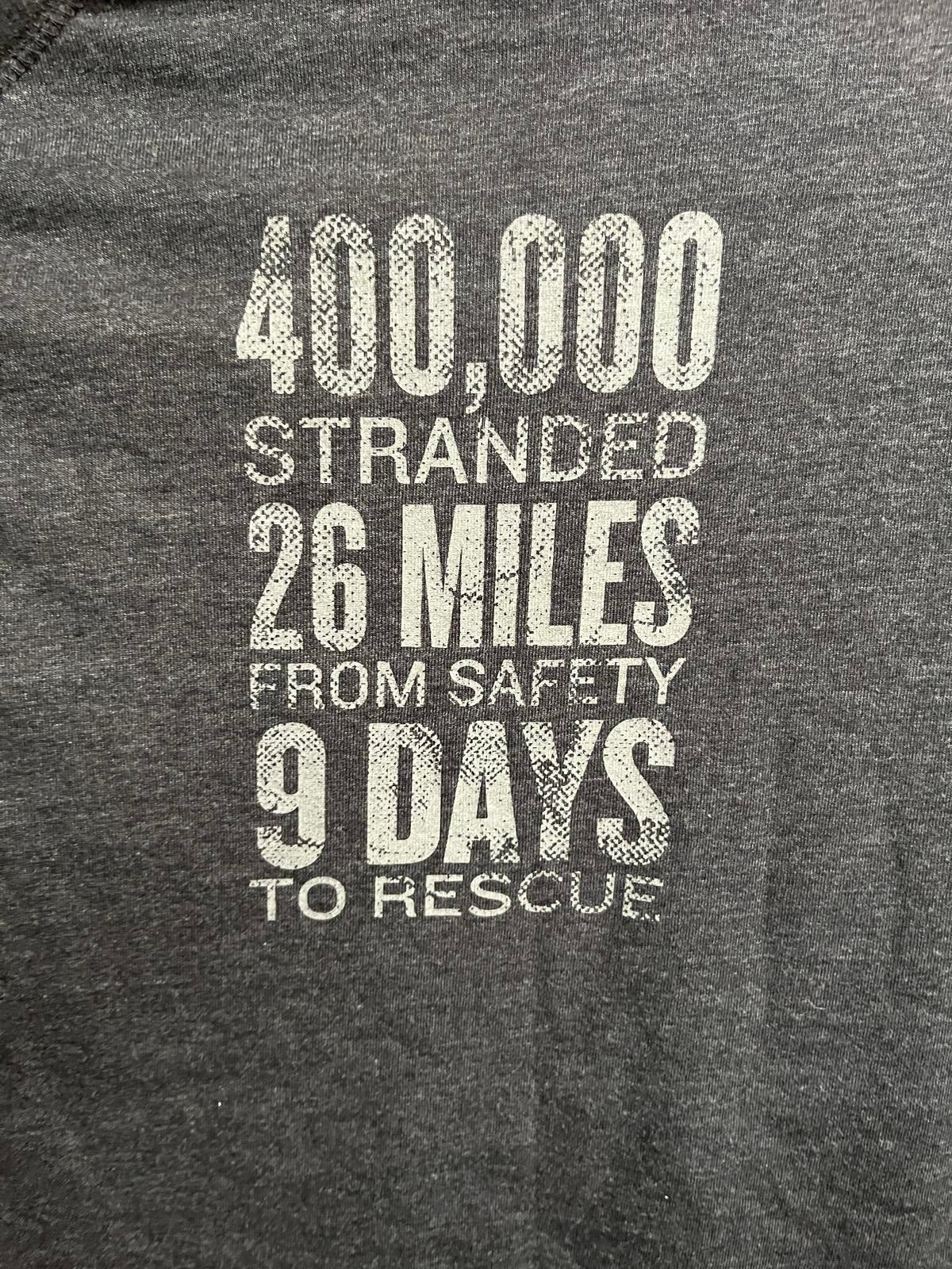 T-shirt Dunkirk Movie Promo - 2017 400,000 Stranded Tee M