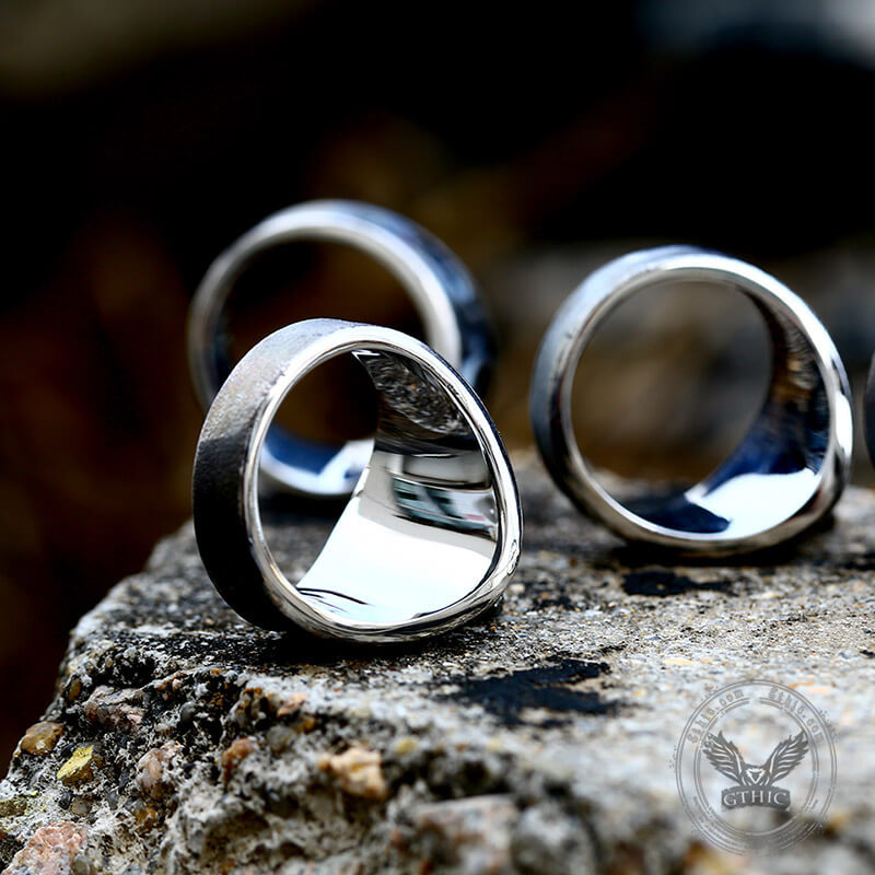 Fierce Wolf Stainless Steel Ring