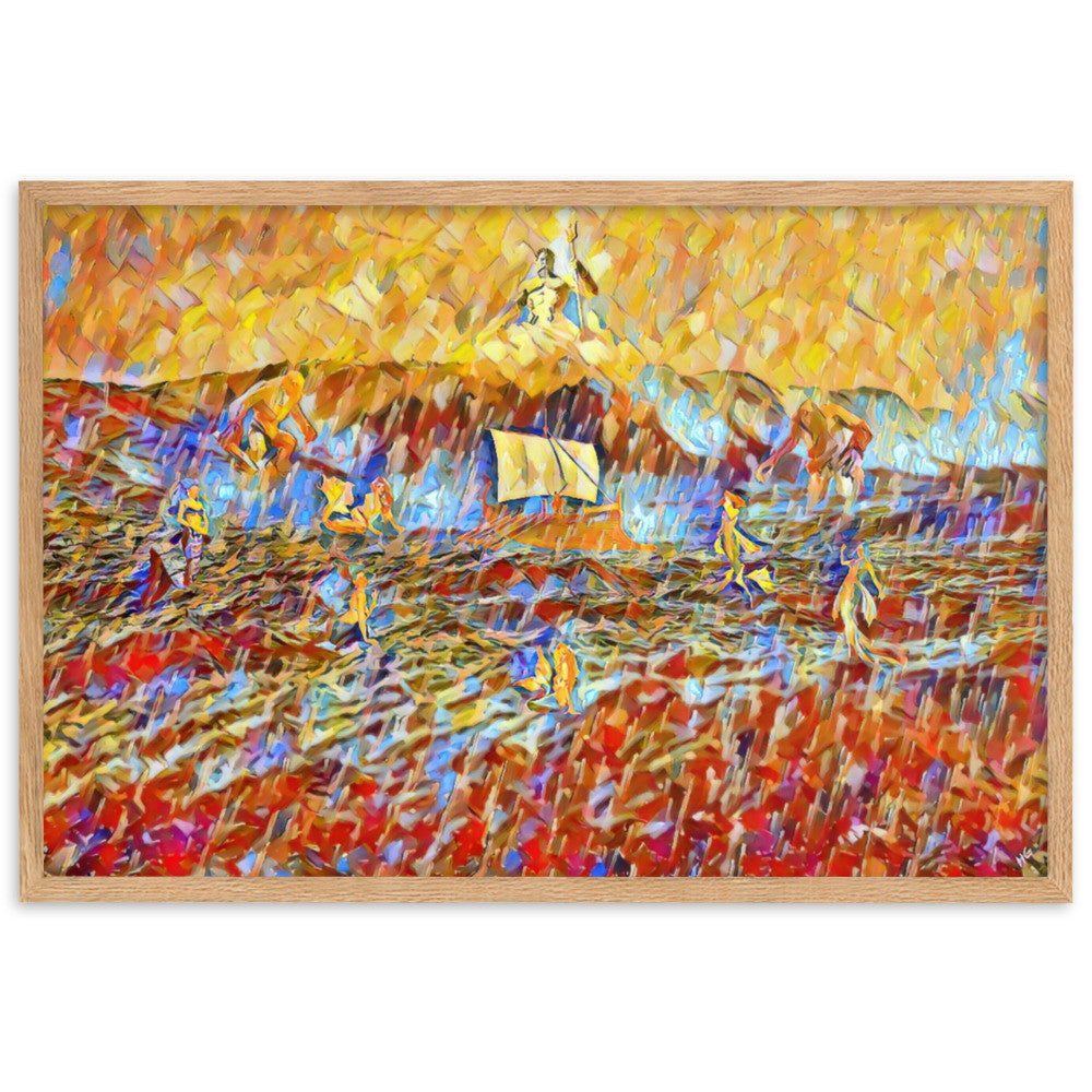 AS YOU SET OUT FOR ITHACA Superior Framed Poster