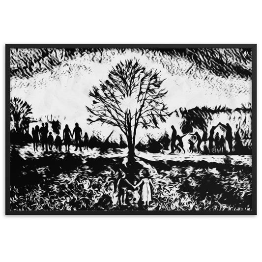 YOU WILL GIVE ME THIS DREAM AS A GIFT ? Special Edition Framed Poster