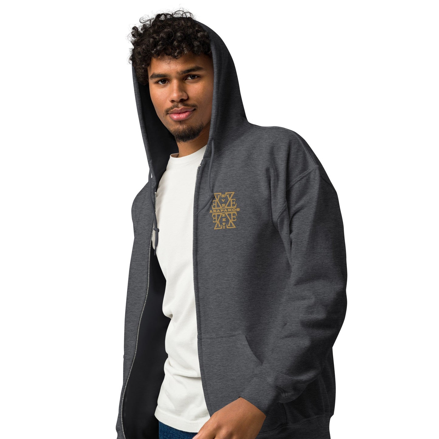 Men's Hoodie - heavy blend zip hoodie