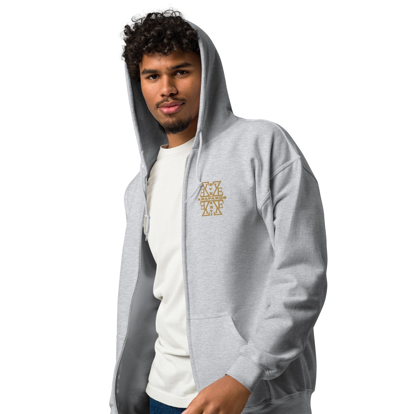 Men's Hoodie - heavy blend zip hoodie