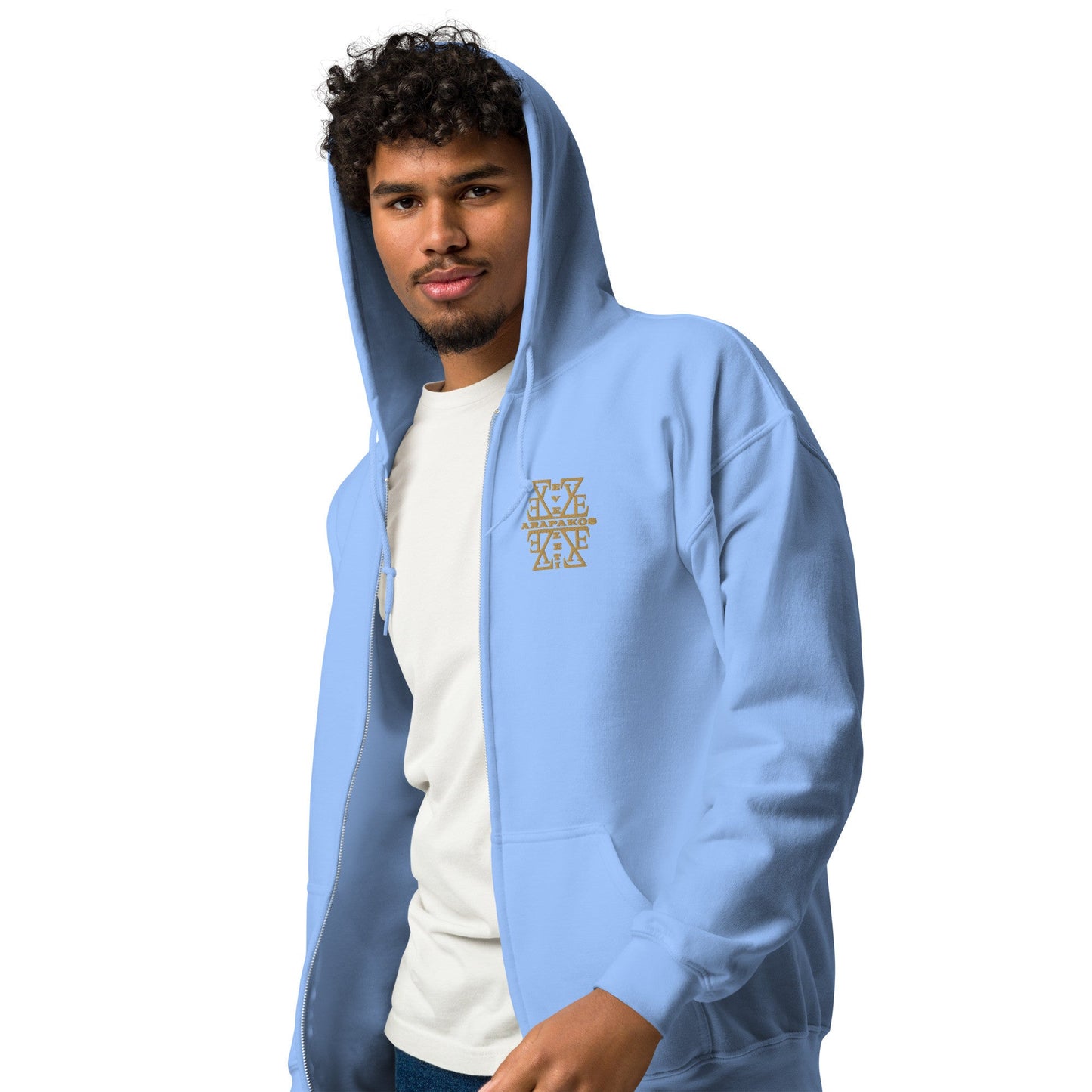 Men's Hoodie - heavy blend zip hoodie