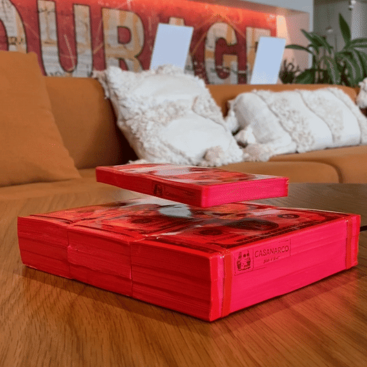 Levitating Stack - Flaming Pink