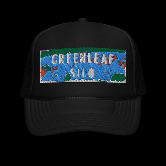 GreenLeaf Silo Foam trucker hat / GLS Cap - Lizard Vigilante