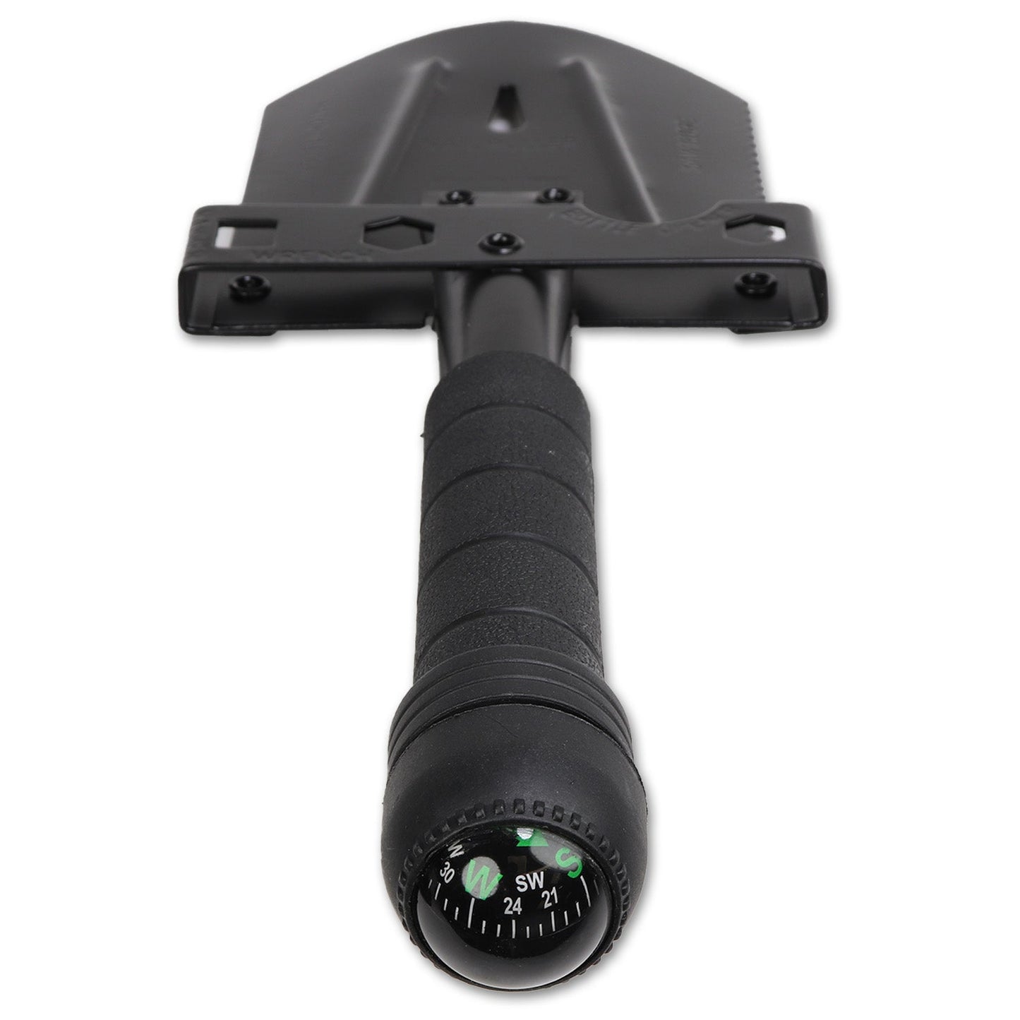 Compact Multi-Function Survival Shovel | Folding Tool with Compass & Survival Kit