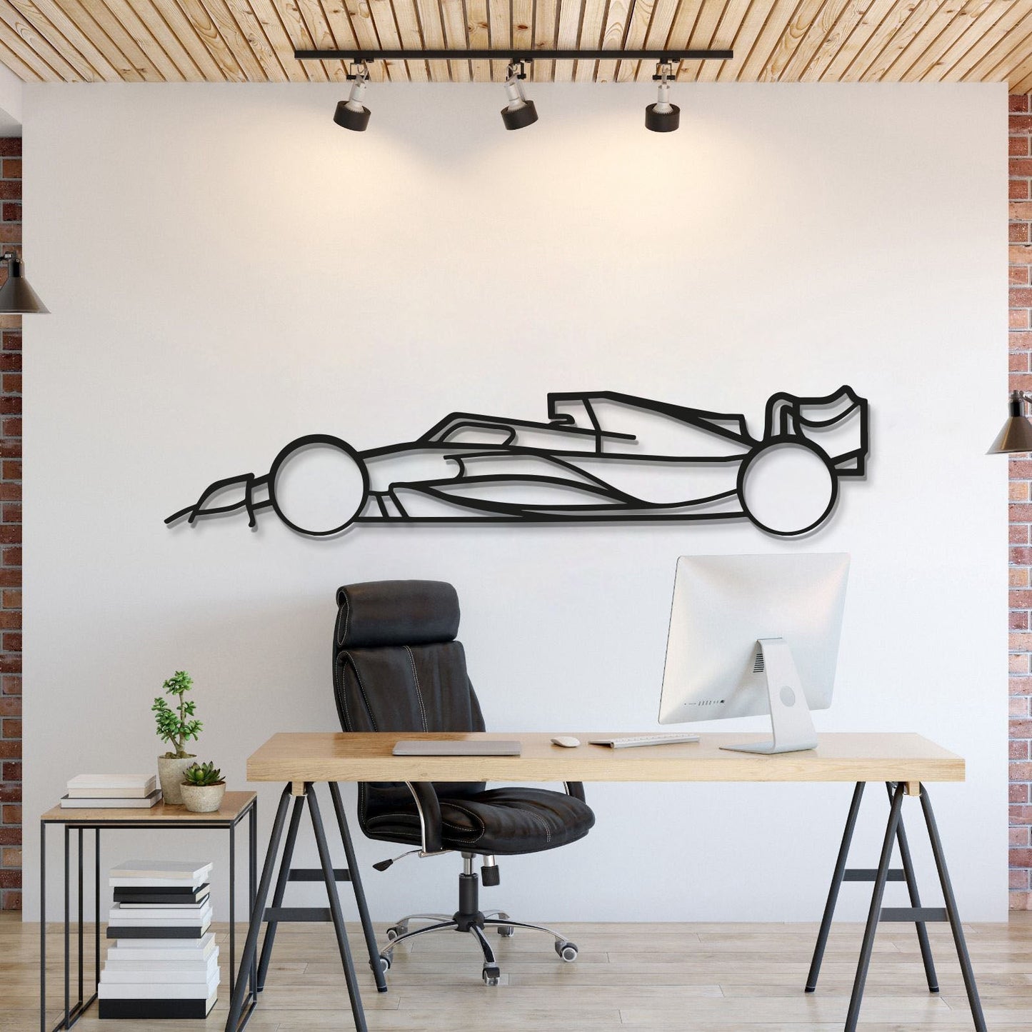 Formula 1 2022 Metal Car Wall Art- MT0978