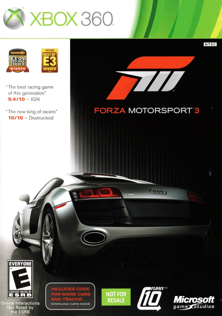 Forza Motorsport 3 [Not For Resale] (Xbox 360)