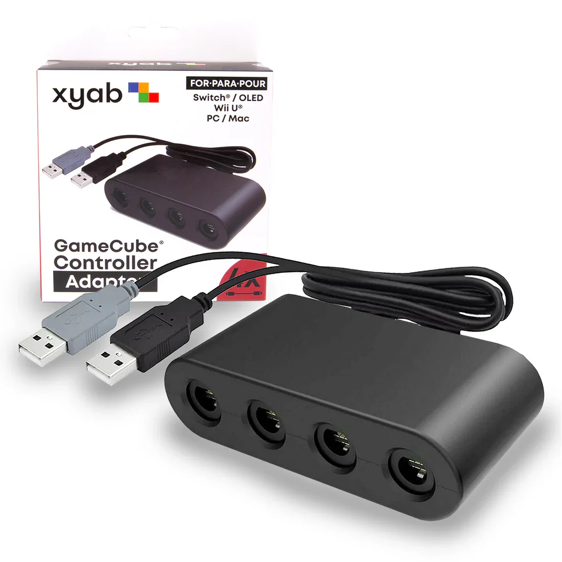XYAB Gamecube Controller Adapter for Switch/Wii U/PC - Nintendo Switch
