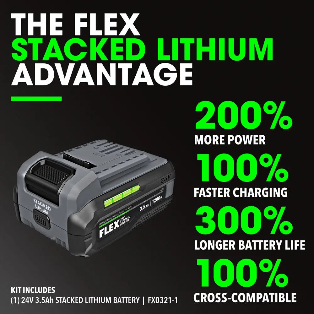 FLEX FX0411-1F 3.5Ah Stacked Lithium Starter Kit