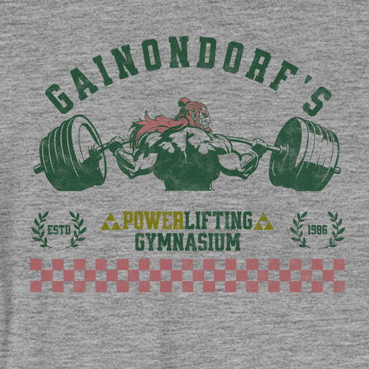 Gainondorfs Power Lifting Training Gym Tee