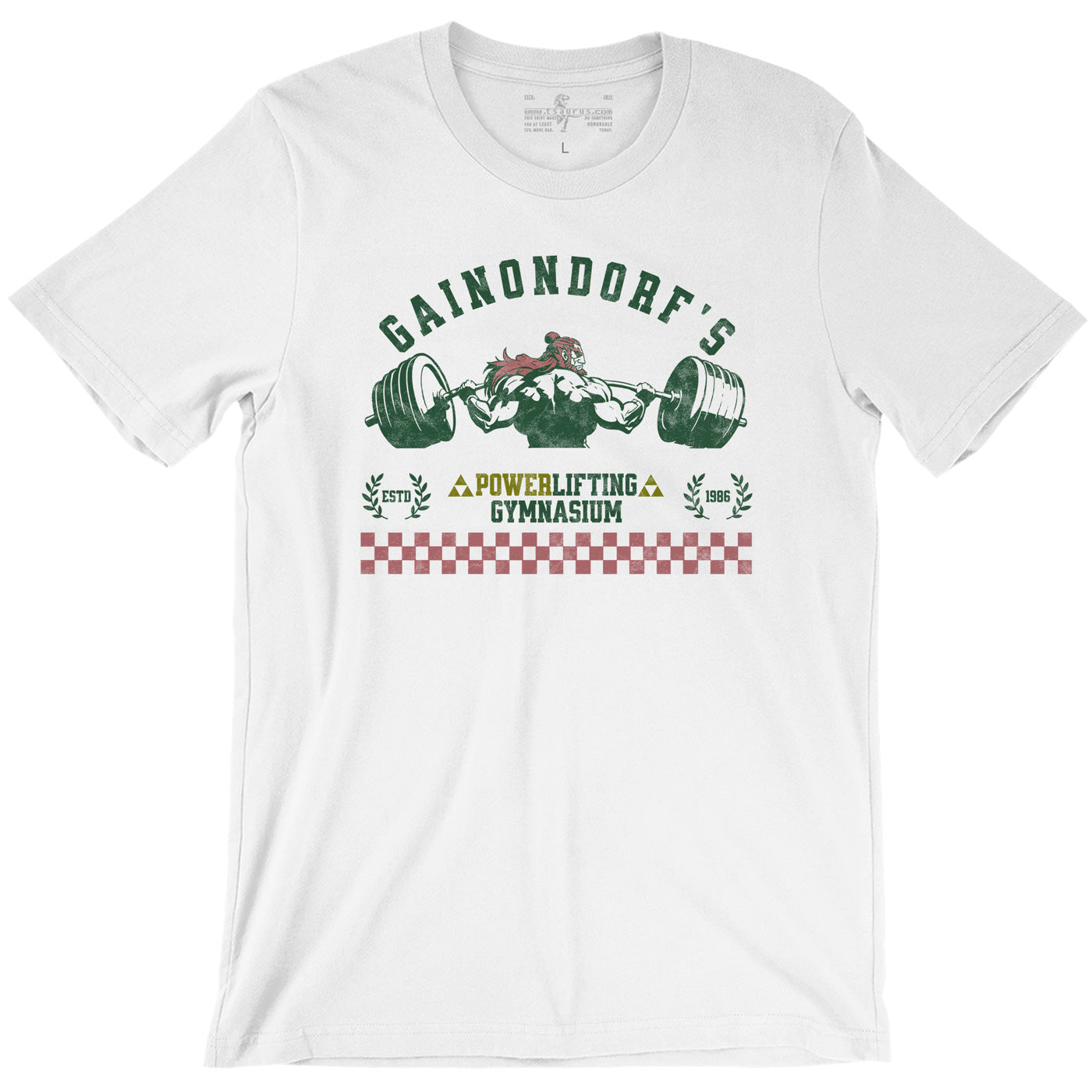 Gainondorfs Power Lifting Training Gym Tee