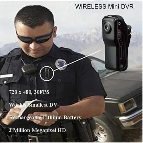 Mini Sound-Activated DVR: Wireless Camera