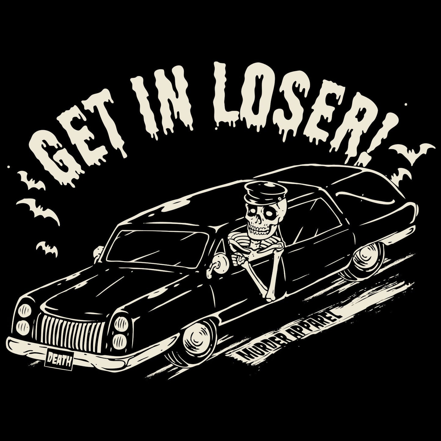 Get In Loser Hearse T-Shirt