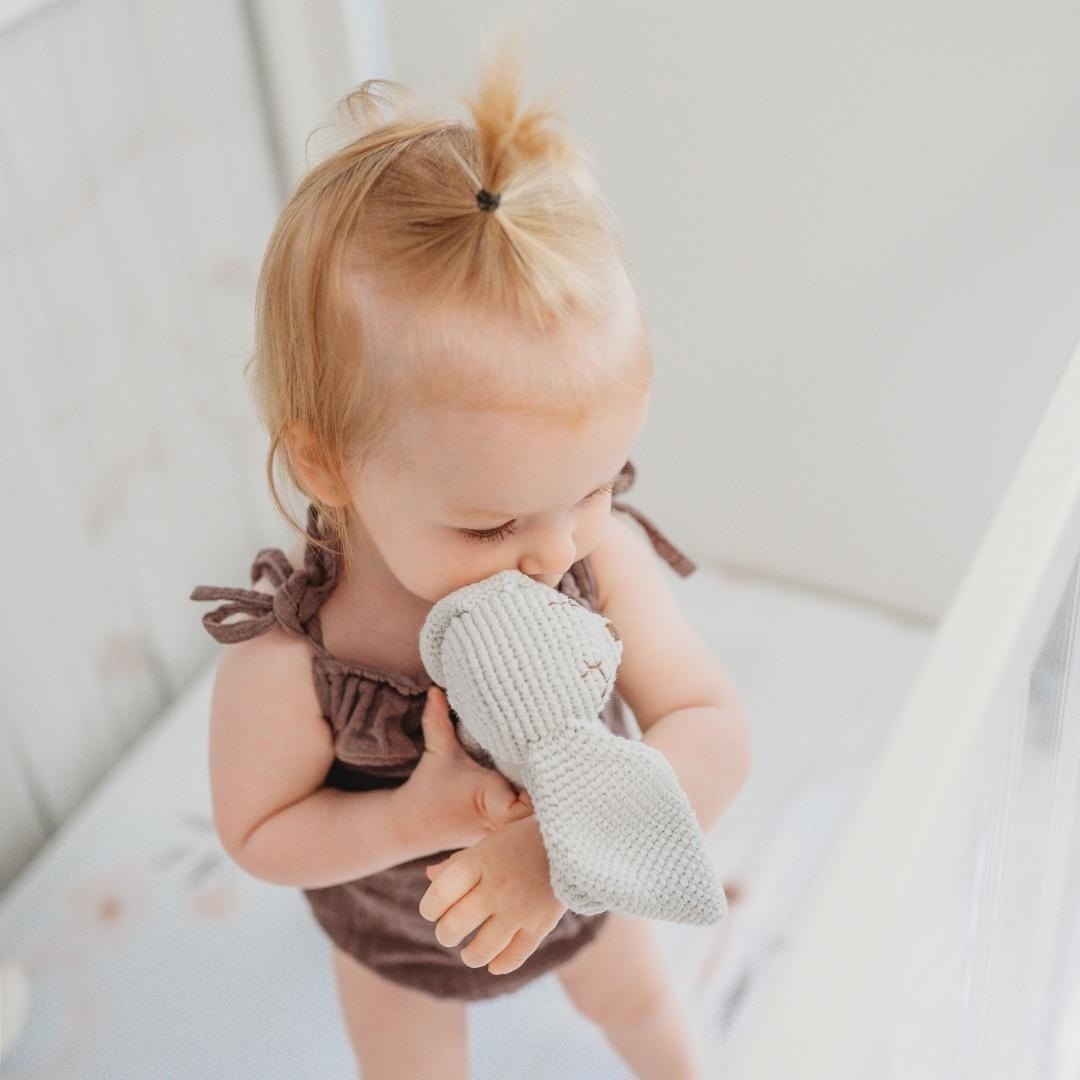 Ginger the sleepy bunny