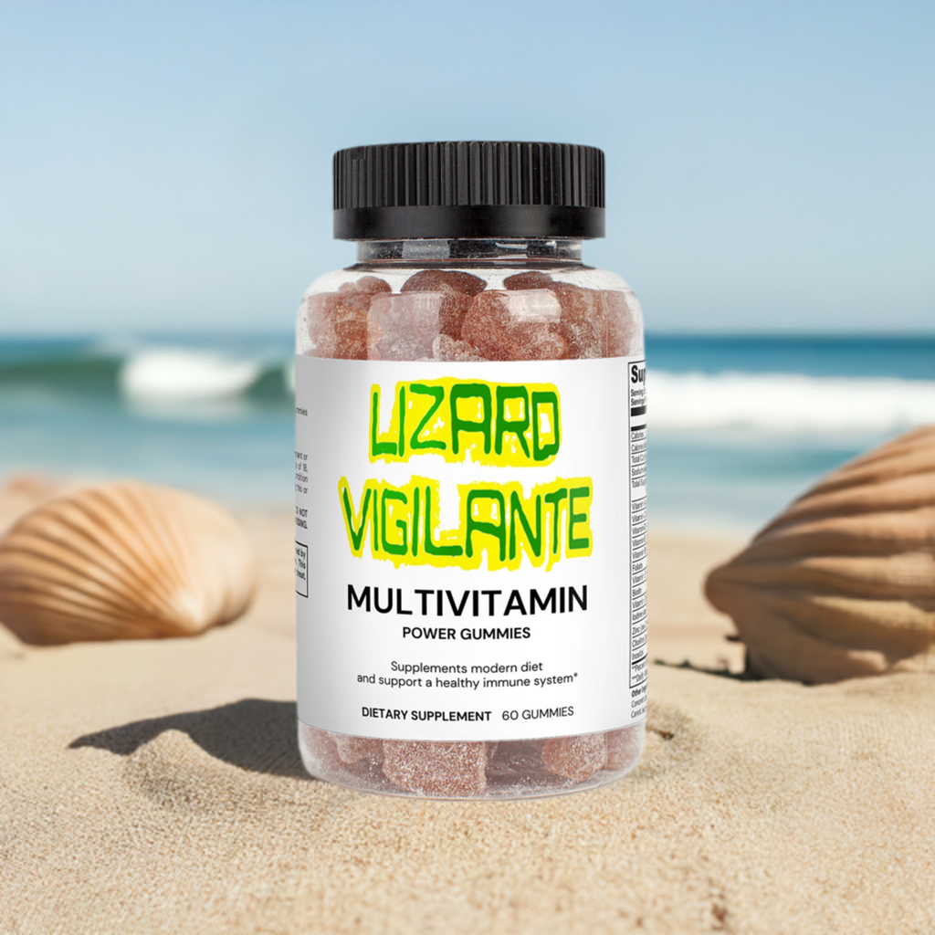 Lizard Vigilante Multivitamin Bear Power Gummies (Adult) - Lizard Vigilante