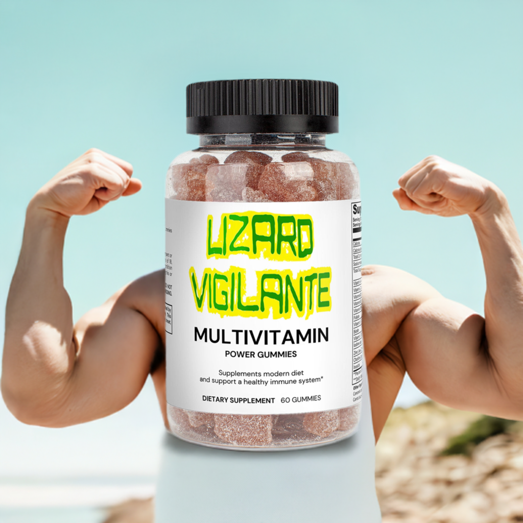 Lizard Vigilante Multivitamin Bear Power Gummies (Adult) - Lizard Vigilante