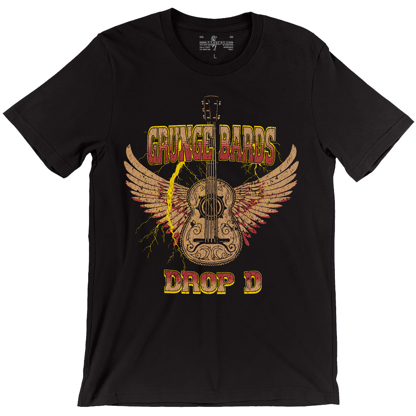 Grunge Bards Drop D - Bard Tee