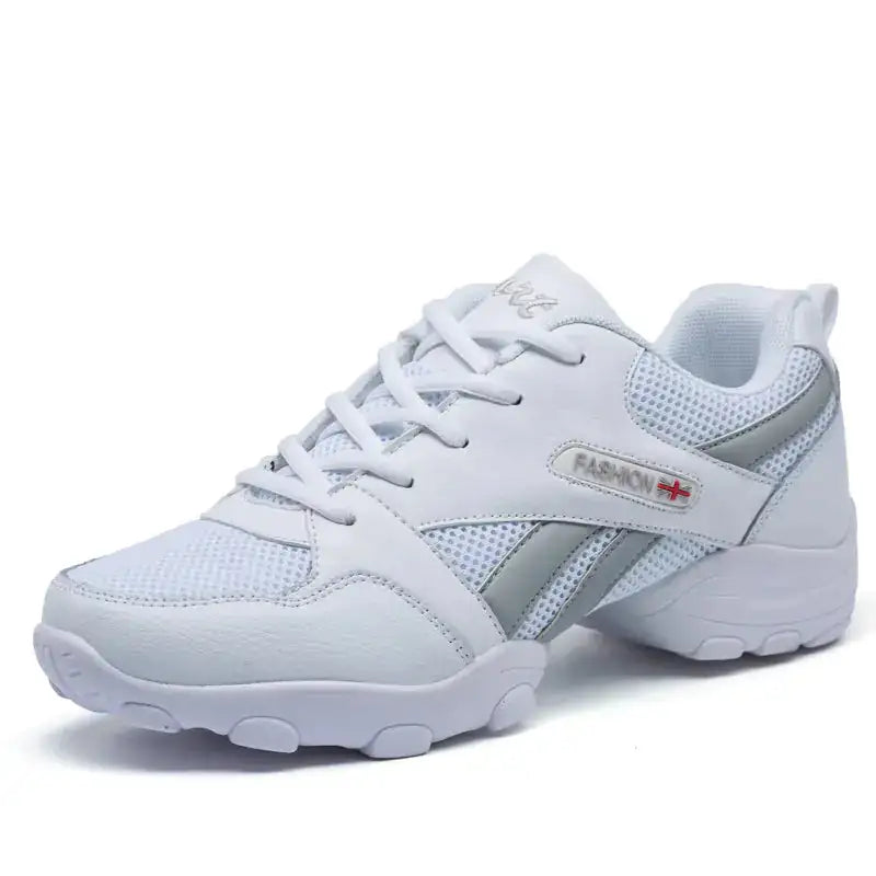 Men's Dance Shoes - Soft, Breathable, Leather Fitness Shoes
