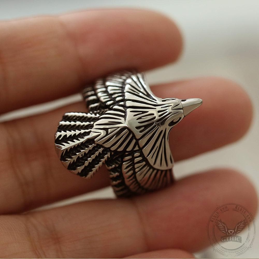 Eagle Stainless Steel Beast Ring