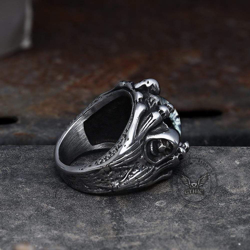 Eye Of Sauron Stainless Steel Ring